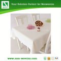 Disposable banquet tablecloth back and white tablecloth in China supplier